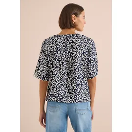 Cecil Druckbluse Blau XL