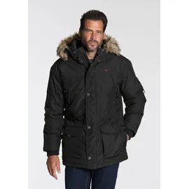 MAN'S WORLD Parka schwarz L