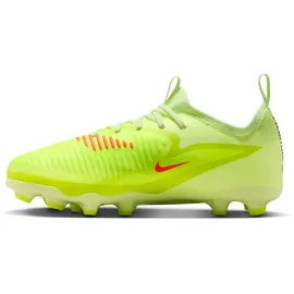 Nike Phantom 6 Low Academy FG/MG Kinder hyper crimson/black/limelight 36,5