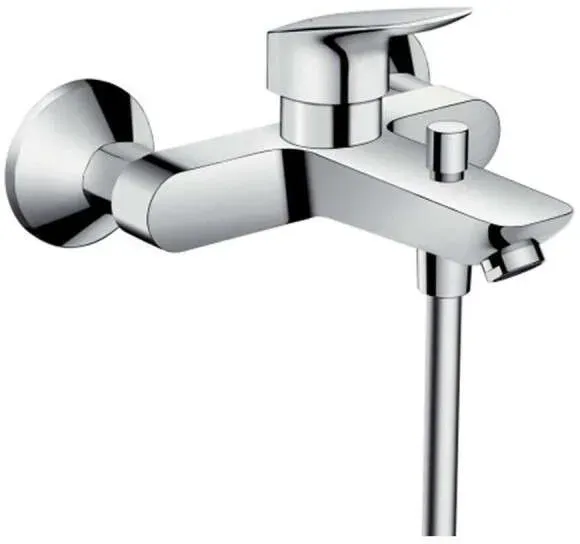 hansgrohe Logis Einhebel-Wannenmischer Aufputz Chrom - Badewanne