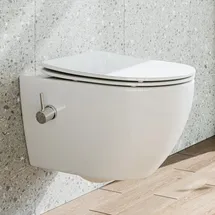 Horow Dusch WC mit WC-Sitz Weiß
