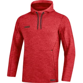 Jako Premium Hoodie Damen rot meliert 36