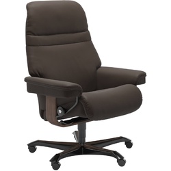 STRESSLESS Bürostuhl Sunrise Office Leder Braun Batick Brown M (Medium)