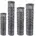 Weidezaun 30 x 180 cm Grau/Stahl