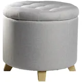 Echtwerk Sitzhocker Mary mit Stauraum,