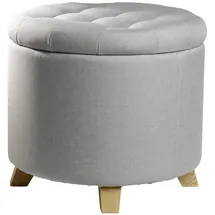 Echtwerk Sitzhocker “Mary“, mit Stauraum,