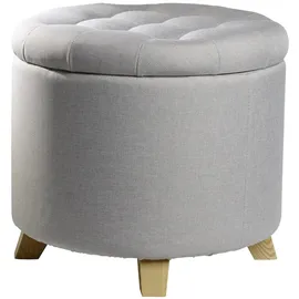 Echtwerk Sitzhocker “Mary“, mit Stauraum,