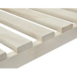 Erst-Holz Extra metallfreier Lattenrost Fichte mit 21 Leisten 100 x 200 cm