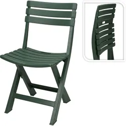 Gartenstuhl Stuhl Klappstuhl 78x44x42cm Grün Klappbar Sitzen Garten Balkon