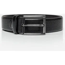 Monti Herrengürtel Leder schwarz 120