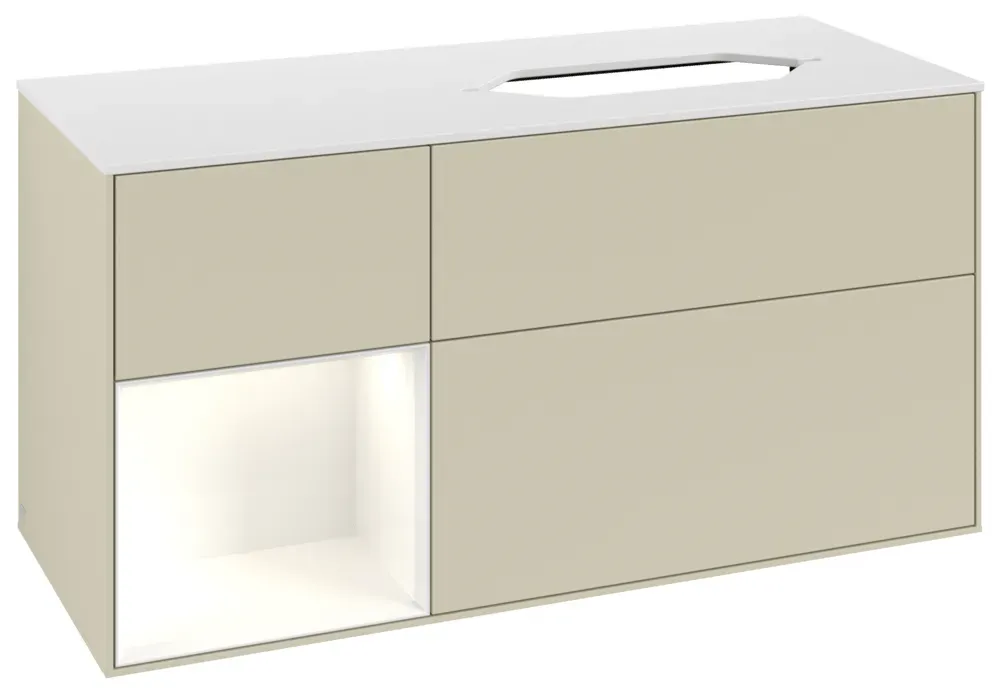 Villeroy & Boch Waschbeckenunterschrank Finion G68 1200x603x501mm m Bel FK/RE/AP: HJ/GF/1 G681GFHJ