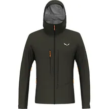 Salewa Sella 3L Powertex Herren Tourenjacke-Oliv-Dunkelgrün-XXL