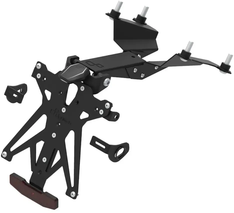 Lightech Ktarho118 A1 Kennzeichenhalter Mit Licht - Black - One Size
