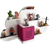 Regal für Toniebox-Figuren, Tonies Audiobox, Wolke, Märchen, Anzeige Hörfiguren