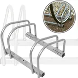Hengmei - Fahrradständer & Fahrradhalter Fahrradständer Mehrfachständer Bügelparker Fahrradparker Boden Wand Montage (Für 2 Fahrräder)