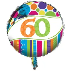 60. Geburtstag Folienballon
