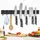 luxuskollektion Magnetleiste Messer 40 cm Schwarz Edelstahl selbstklebend & Schrauben