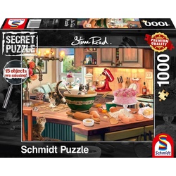 Schmidt Spiele Puzzle Am Küchentisch Puzzle 1.000 Teile, 1000 Puzzleteile