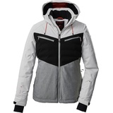 KILLTEC (KILAH Damen Skijacke/Funktionsjacke mit abzippbarer Kapuze und Schneefang KSW 21 WMN SKI JCKT, 36, Weiß