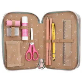 DEPESCHE Miss Melody Triple Pencil Case HOOF CLATTER