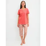 CALIDA Flower Nights Pyjama Rose of Sharon 44-46