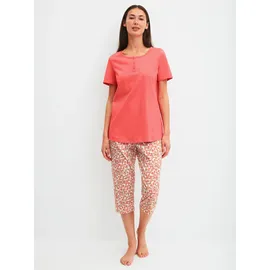 CALIDA Flower Nights Pyjama Rose of Sharon 44-46