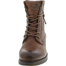 Mustang Damen Stiefelette modischer Boot-Stil 15M0052001, Größe:37 EU, Farbe:Braun - 37