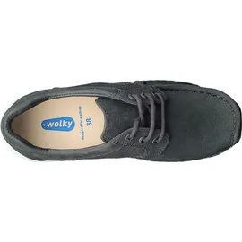 WOLKY Mokassins Schnürschuhe in Grau 39 EU