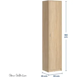 home collective Standregal 39 x 180 x 35 cm Beige