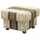 58 aufm Kessel Hocker Kama Kunststoff 58 x 0 x 0 cm Braun