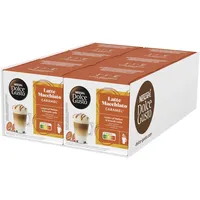NESCAFÉ DOLCE GUSTO Latte Macchiato Caramel Kaffeekapseln 6er Pack 6 x 16 Kap...