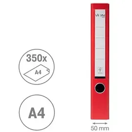 Leitz 1056 DIN A4 52 mm Rot