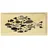 KnorrPrandell Fischschwarm Stempel Holz 9,5 x 4,7 cm