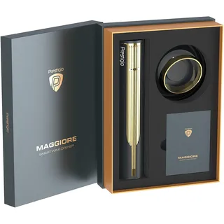 Prestigio Maggiore Elektrischer Weinöffner, Flaschenöffner, Schwarz, Gold