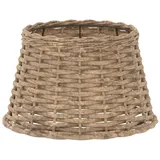 vidaXL Lampenschirm Braun Ø38x23 cm Korbweide