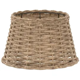 vidaXL Lampenschirm Braun Ø38x23 cm Korbweide