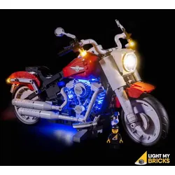 Light my bricks LED Licht Set für LEGO Harley-Davidson Fat Boy