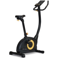 SportPlus SP-HT-9510-iE Heimtrainer Fahrrad Ergometer Heimtrainer für Zuhause 9KG Schwungmasse | Indoor Hometrainer Fahrrad mit Riemenantrieb, Per...