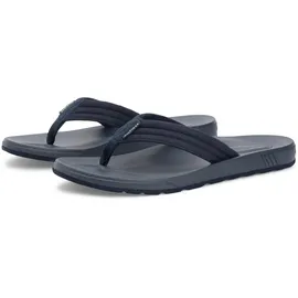 Tommy Hilfiger Molded Hilfiger Lth Beach Sandal dunkelblau 43