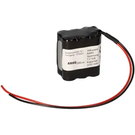 Akkuman Akku für Notleuchten AA 2200 mAh 1 St.