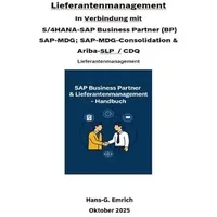 Epubli Handbuch zum Lieferantenmanagement In Verbindung mit S/4HANA-SAP Business
