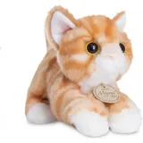 AURORA 60467 - MiYoni Katze Tabby, orange-getigert, Plüschtier, 20 cm