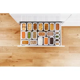 Emsa Optima rechteckig transparent/weiß 2,2 l