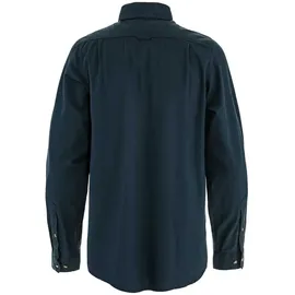Fjällräven Övik Lite Flannel Langarmhemd Dark Navy XL