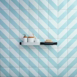 Hansgrohe WallStoris 250x100mm, Höhe 39mm, mattweiß