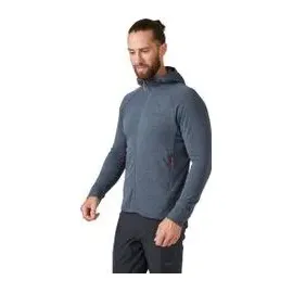 Rab Nexus Hoodie Fleece Grau/Blau M
