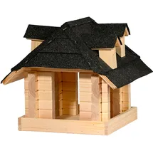 Tchibo - Vogelhaus »Sort« aus Massivholz - schwarz