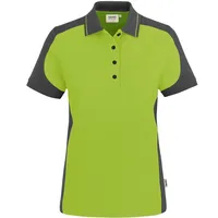 Hakro Damen Poloshirt Contrast Mikralinar® kiwi/anthrazit, XS