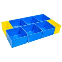 ProClick BC3 CT M 74 Werkzeugkasten-Set Polystyrene Blau, Gelb