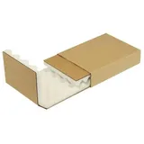 TransPak Noppenschaumverpackung Maße 200x140x40mm Schaumhöhe 20mm braun, Transpak,